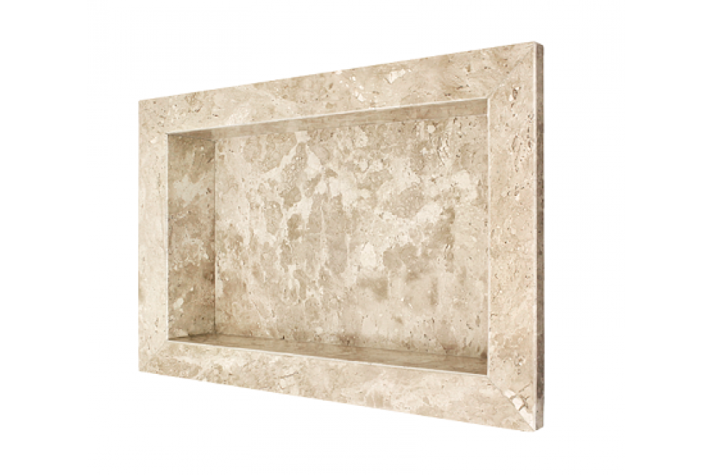 Em Mármore Travertino para um Toque Clássico e Atemporal - ideia