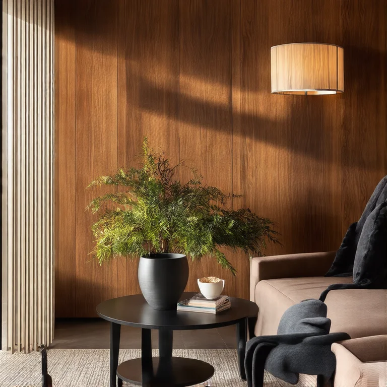 Nichos decorativos em exibição em uma loja de móveis de luxo, convidando os clientes a explorar as opções de compra.