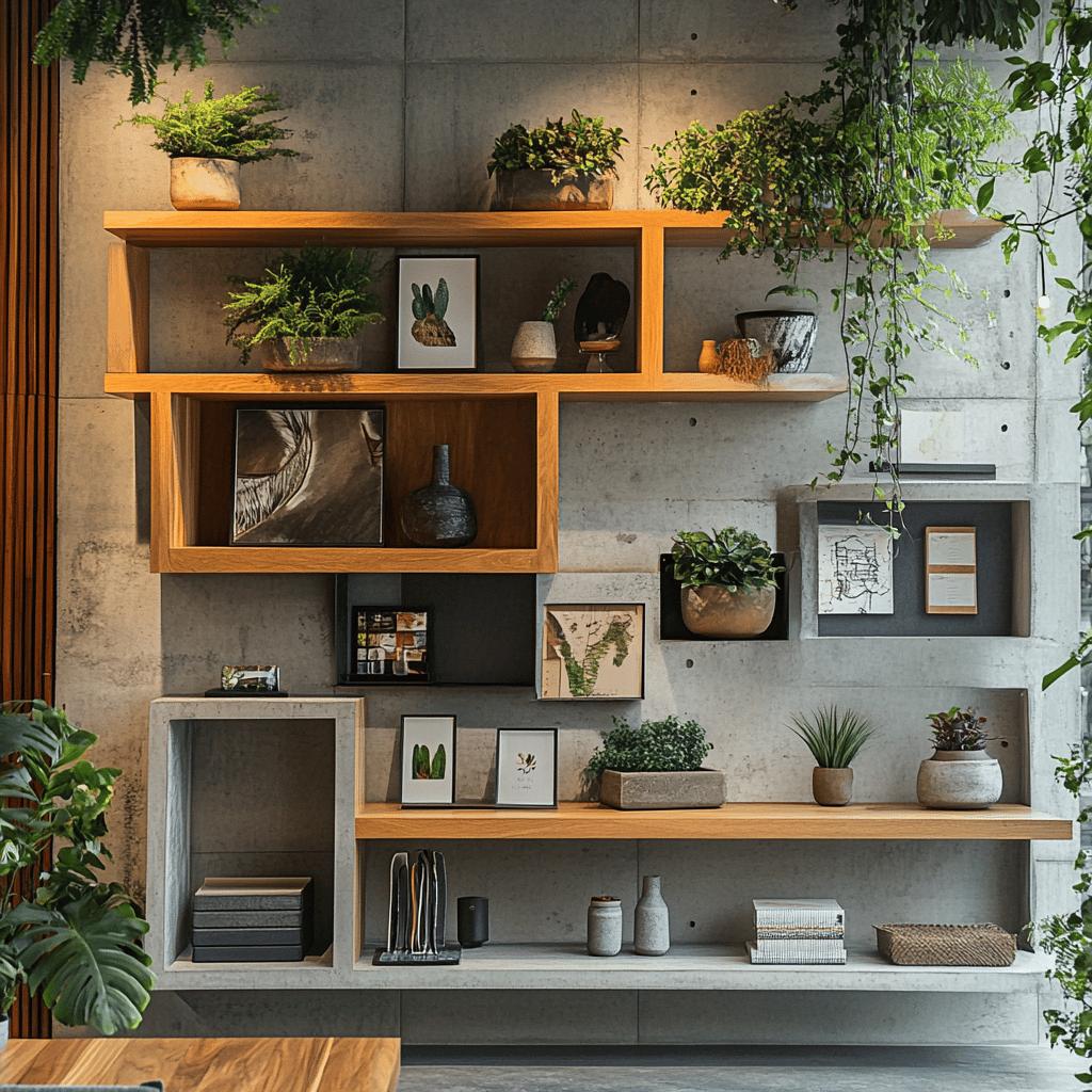 Nichos e Prateleiras Iluminados: Destaque e Aconchego - detalhe