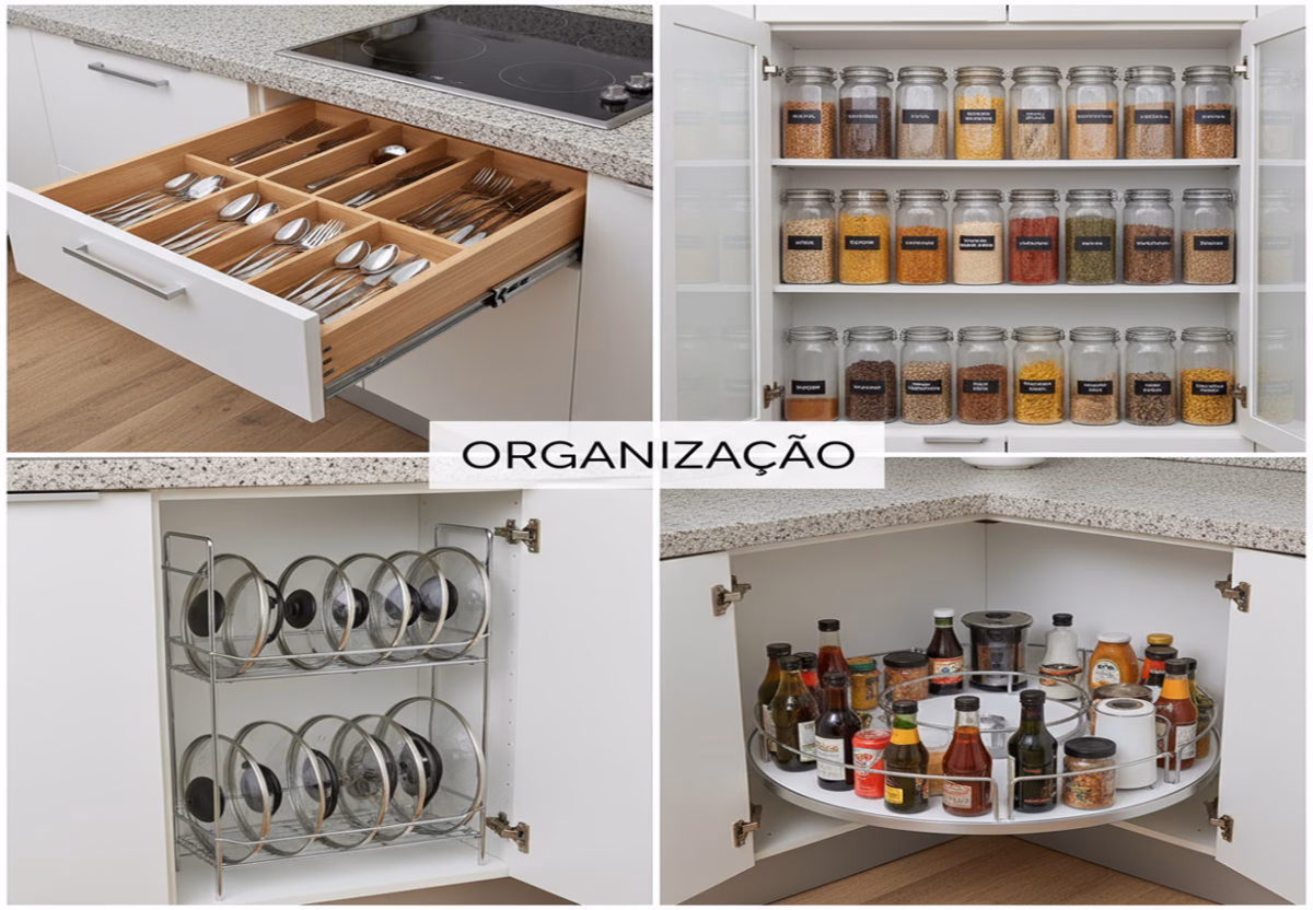 Com Divisórias Inteligentes Dentro das Gavetas - inspiração
