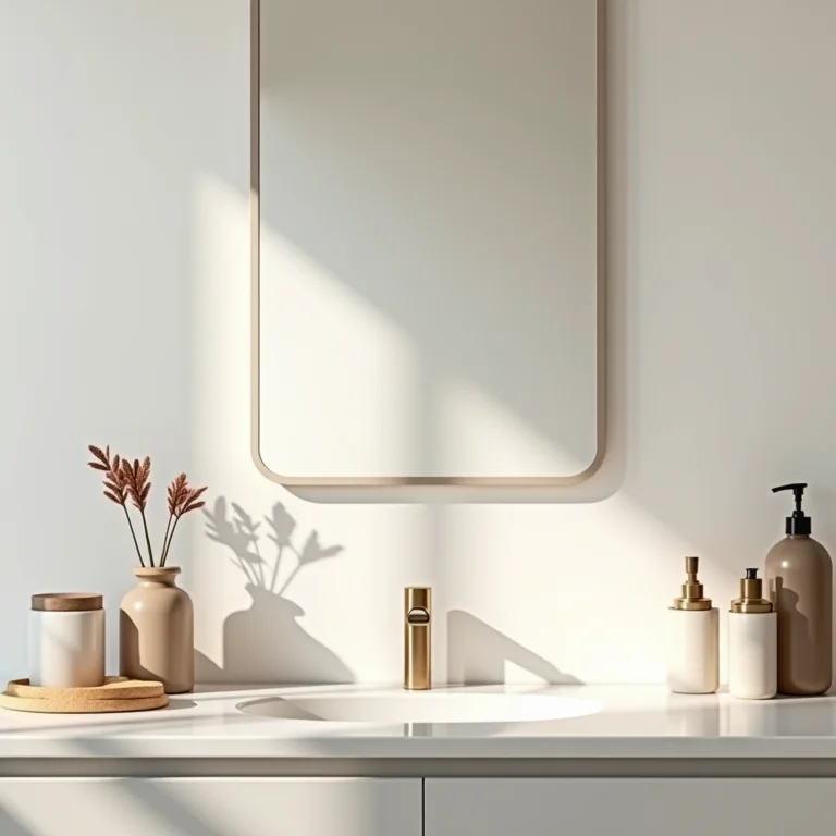 Organização essencial para um banheiro funcional e bonito