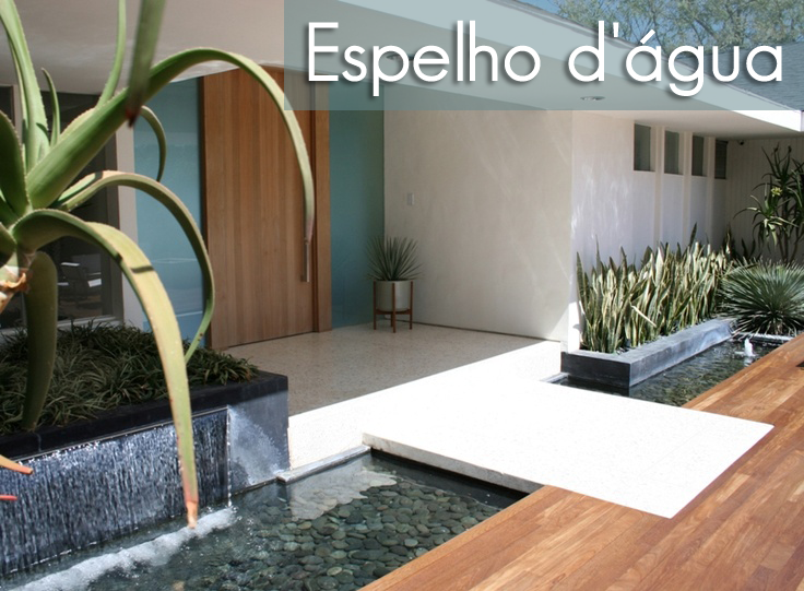 Espelhos d'Água Geométricos: reflexos de tranquilidade - detalhe