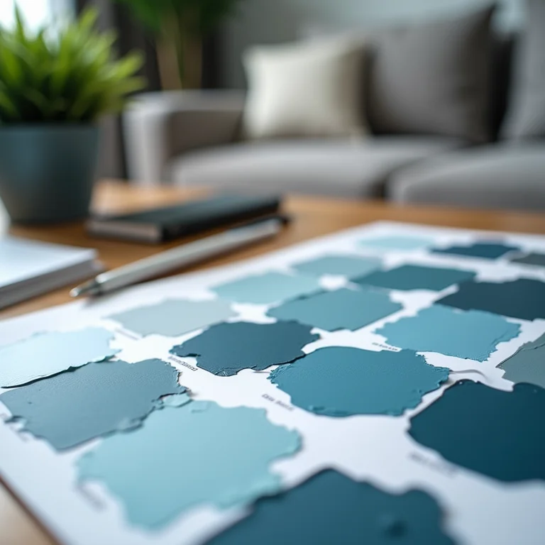 Paleta de cores para decoração de sala: inspirações e ideias.