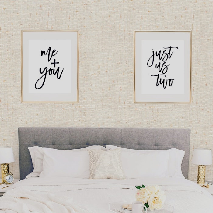 Papel de Parede com Textura Aconchegante de Linho - inspiração