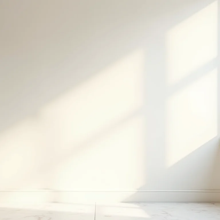 Parede de drywall lisa destacando as vantagens do material