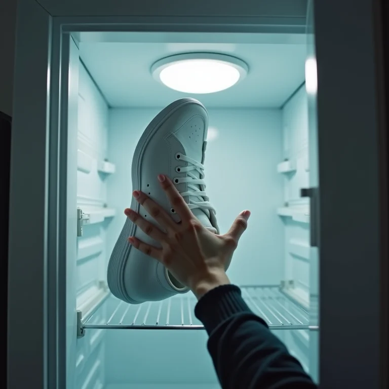 Passo a passo de como congelar o sapato para tirar o chiclete