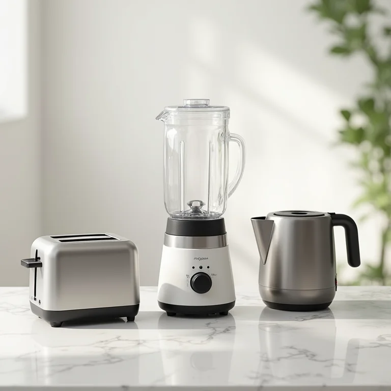 Pequenos eletrodomésticos para uma cozinha completa.