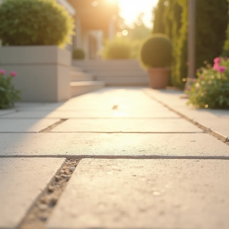 Piso atérmico que proporciona conforto térmico ao redor da piscina.