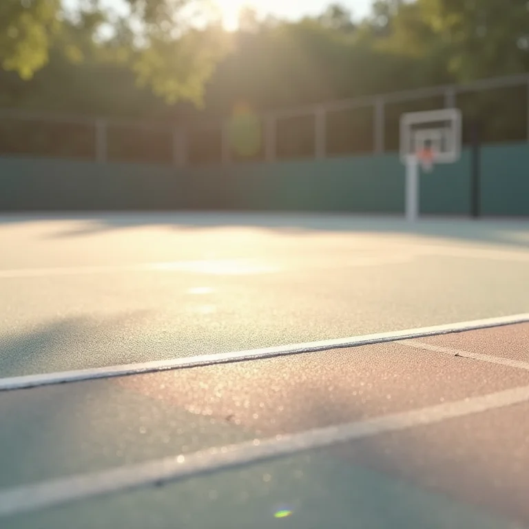 Piso de borracha (EVA ou EPDM) para quadra de vôlei