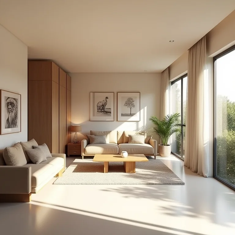 Piso residencial pintado com tinta acrílica