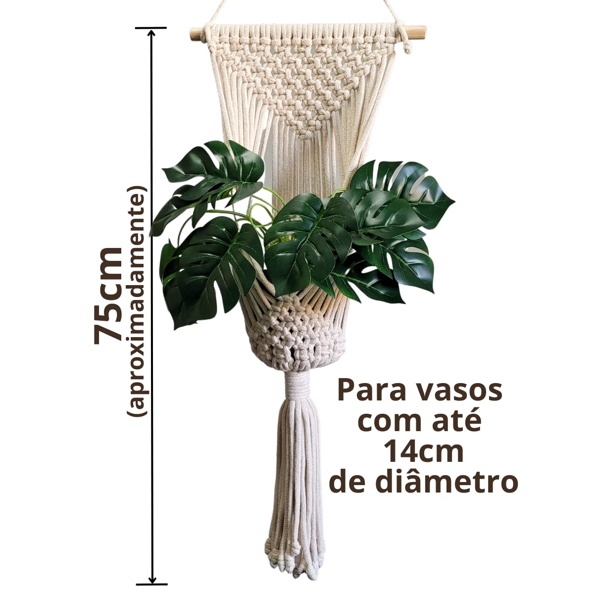 Em Cachepots Macramê: O Toque Boho Que Amamos - inspiração