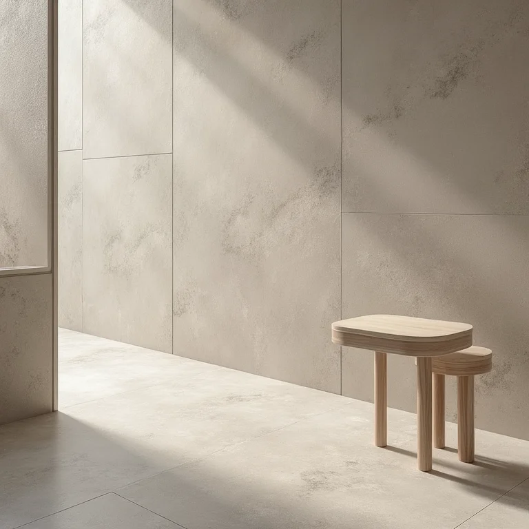 Porcelanato acetinado de grande formato