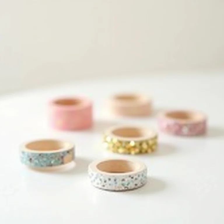 Porta guardanapo feito com palitos de picolé.