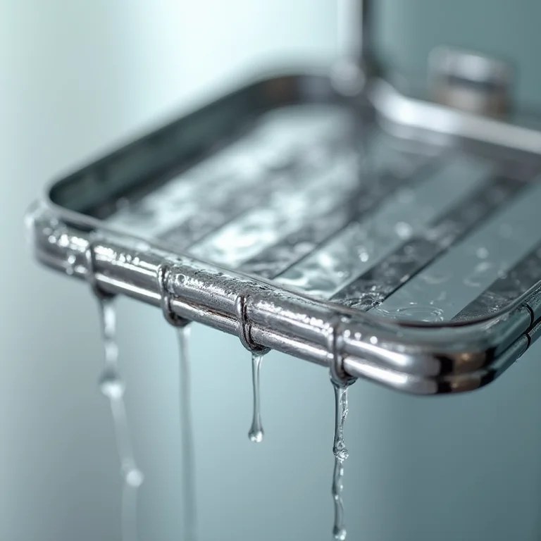 Porta shampoo de canto resistente à umidade