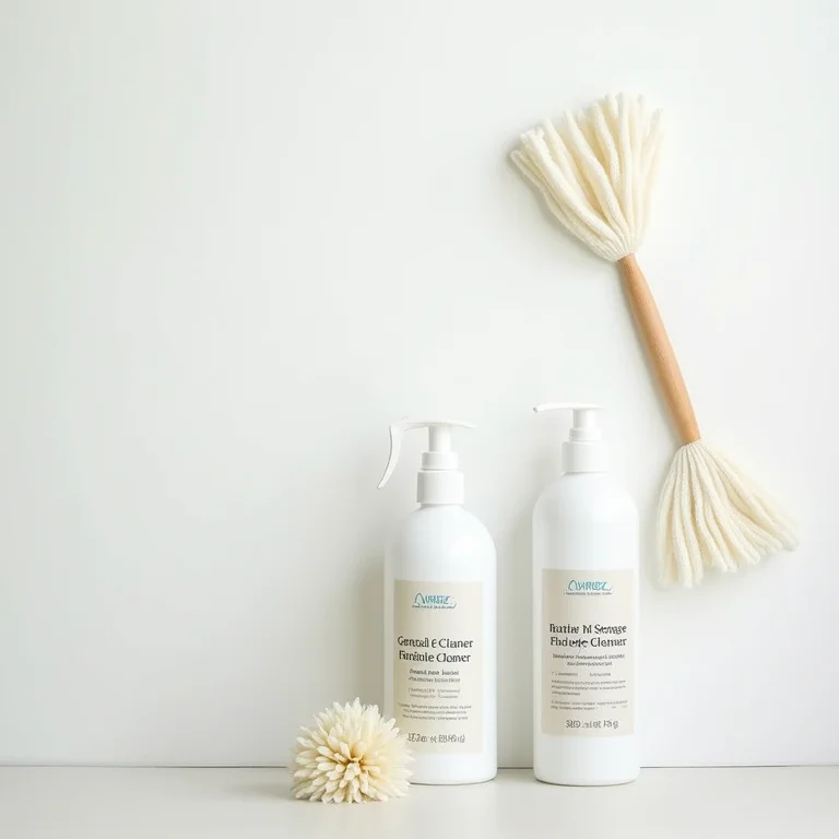 Produtos de limpeza e impermeabilização para piso laminado