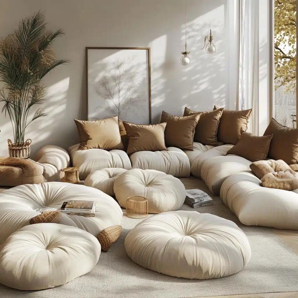 Puff Pallet Repaginado: Estilo Industrial e Sustentável - ideia