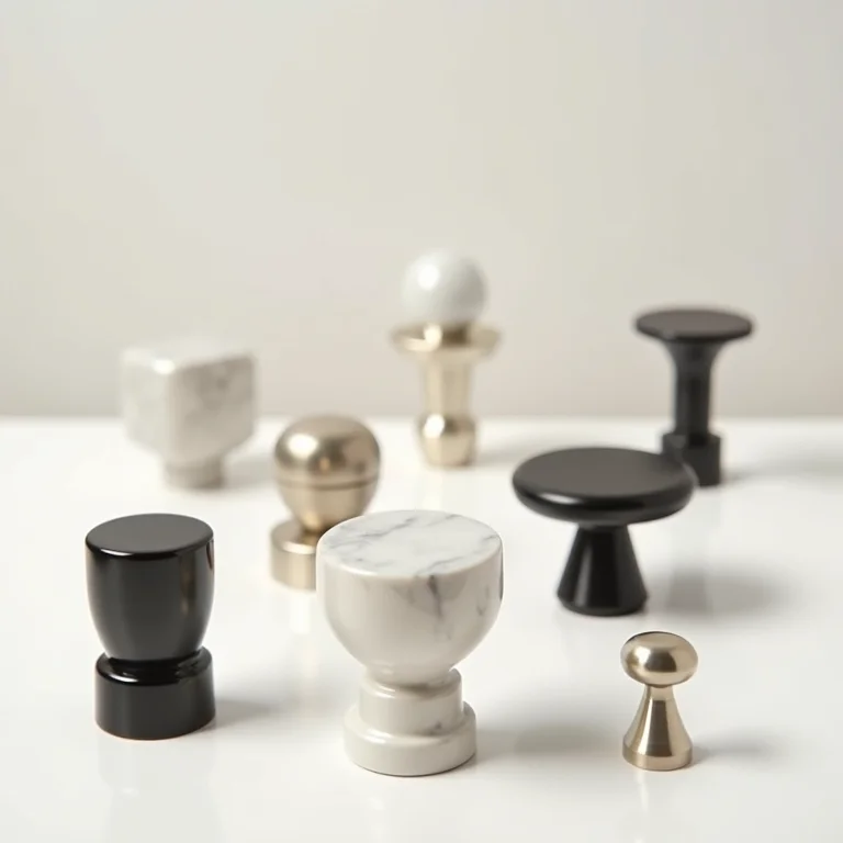 Puxadores e maçanetas de armário modernos