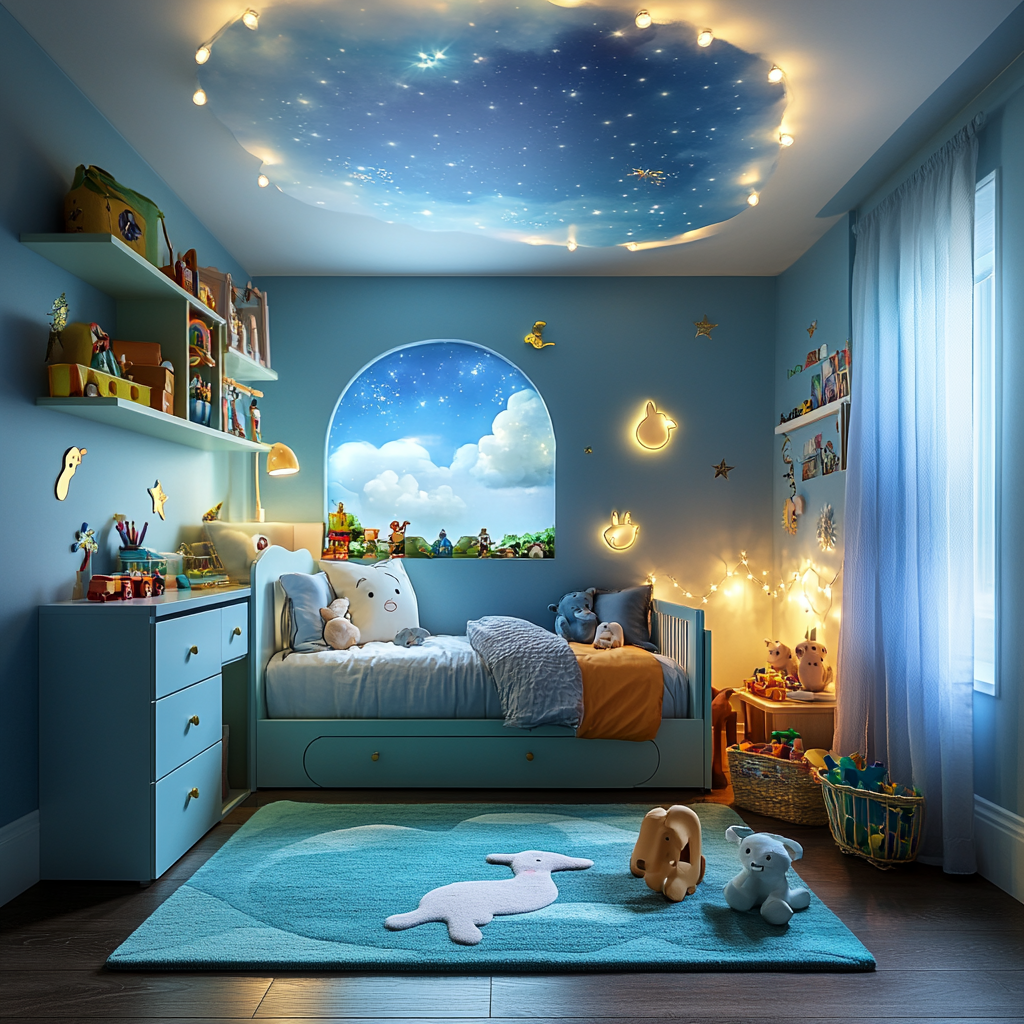 Quarto Infantil Temático: Aventura e Imaginação em Cada Detalhe - ideia