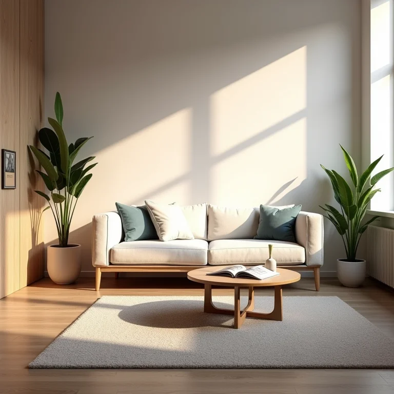 Recepção de consultório moderna e acolhedora