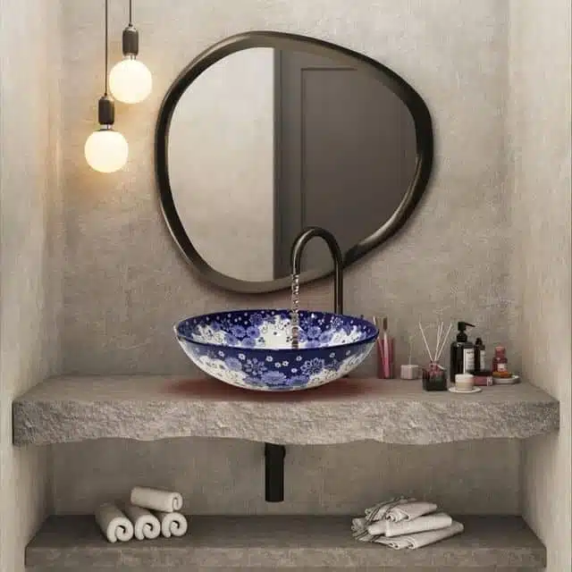 Espelho Vintage com Corda Náutica: Charme Rústico e Aconchegante - inspiração