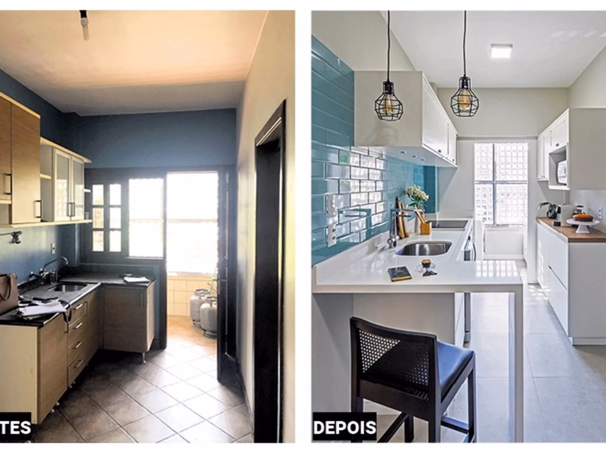 Reforma Minimalista com Toques de Cor: Elegância e Vida - detalhe