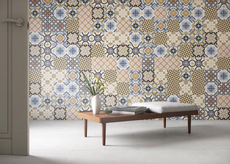 Com Azulejos Patchwork: Alegria e Personalidade! - inspiração