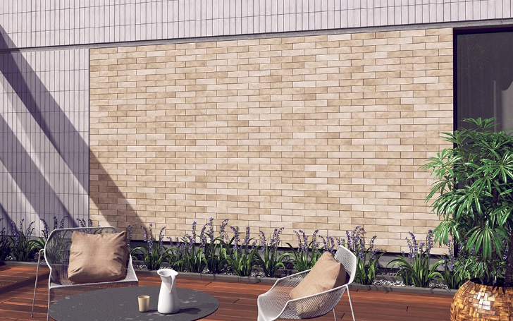 Vibração Aconchegante com Cerâmica Estilo Tijolinho - detalhe