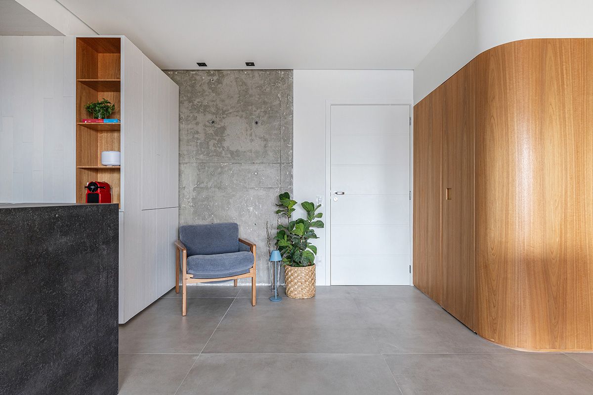 Aconchego Natural: Cinza e Madeira Para Aquecer o Coração - inspiração