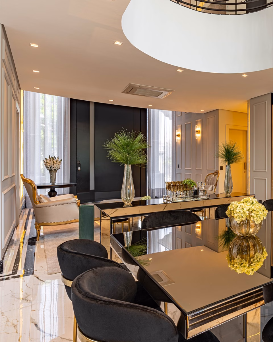 Com Detalhes em Dourado: Elegância e Sofisticação em Cada Detalhe - inspiração