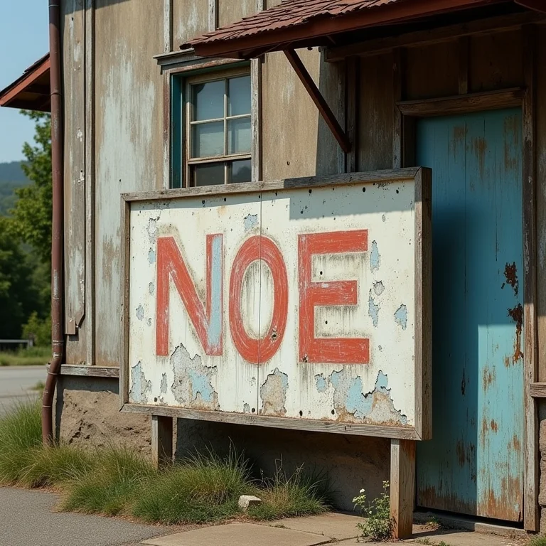 Sinalização desatualizada de consultório