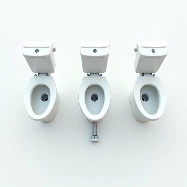 Sistemas de descarga para bacias sanitárias com caixa acoplada.