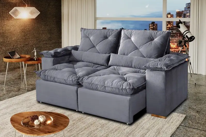 Sofá Retrátil e Reclinável: Relaxamento Garantido para Seus Momentos - inspiração