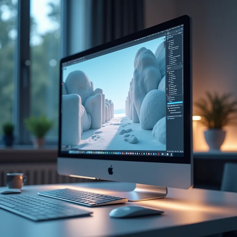 Software de simulação de iluminação 3D