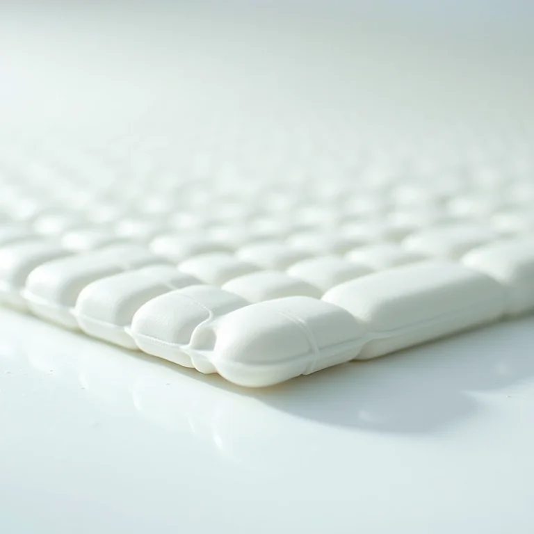 Tapete de borracha termoplástica (TPR) antiderrapante para banheiro.