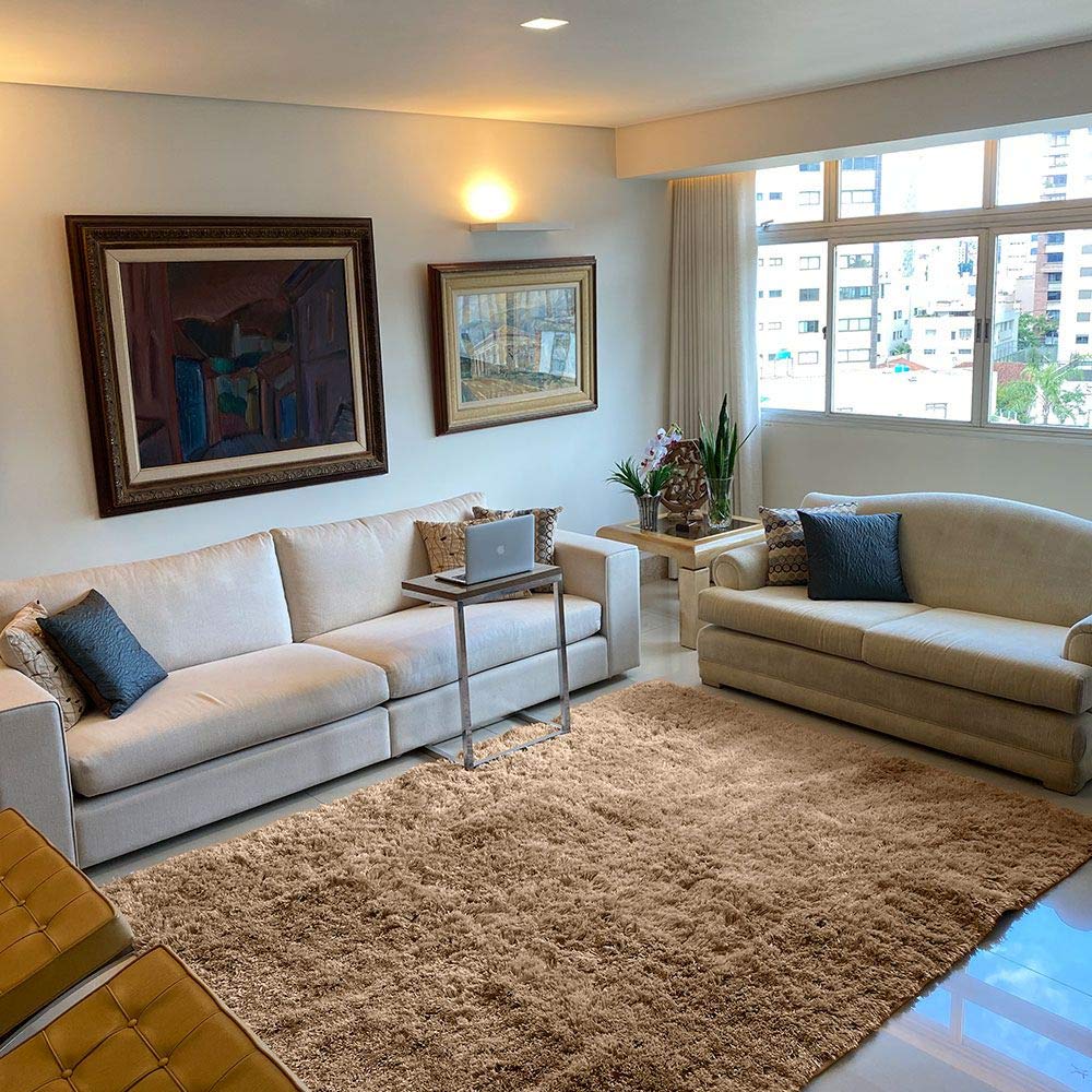 Tapete Shaggy: O Toque Macio e Aconchegante que Sua Sala Pede - inspiração