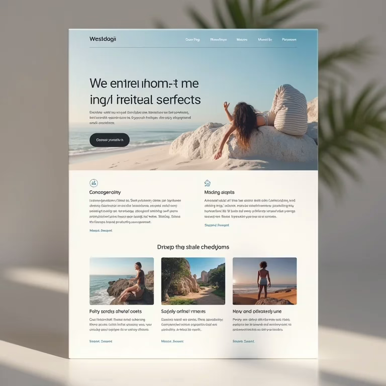 Template de e-mail marketing com rodapé invertido