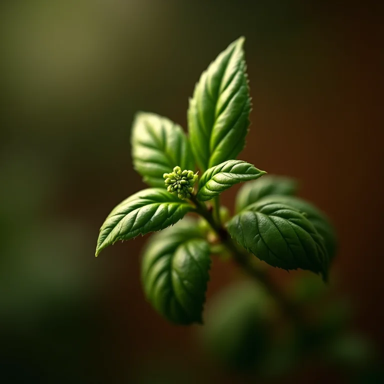 Testando a secura do manjericão