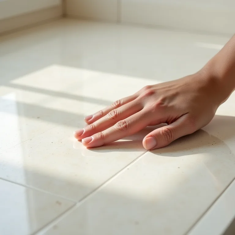 Textura de porcelanato antiderrapante para box.