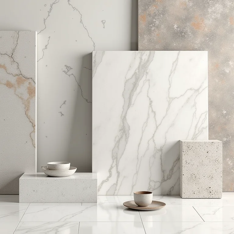 Texturas e materiais de revestimentos