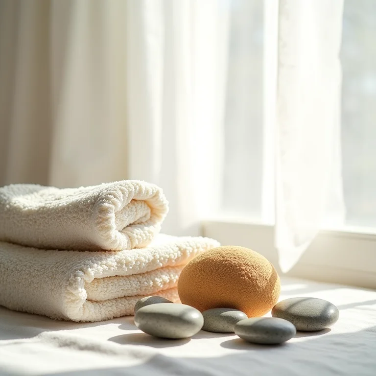 Texturas que acalmam os sentidos no spa urbano