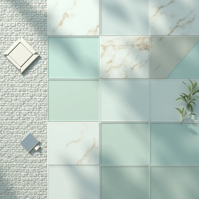 Tipos de pastilhas de vidro para piso