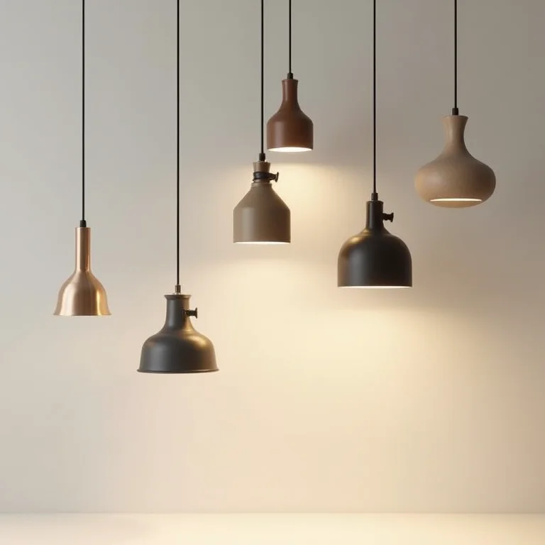 Tipos de pendentes para mesa de jantar