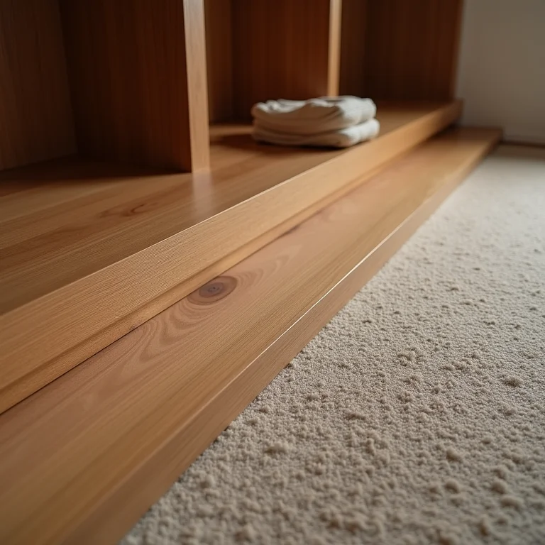 Tipos de pisos para closet: madeira, laminado, cerâmica e carpete