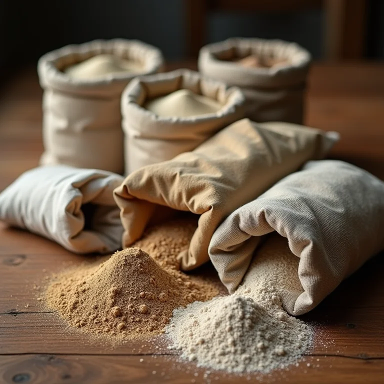 Tipos diferentes de argamassa