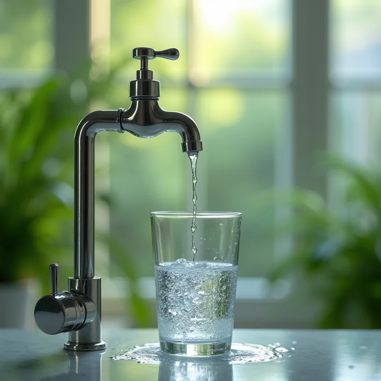 Torneira monocomando economizando água