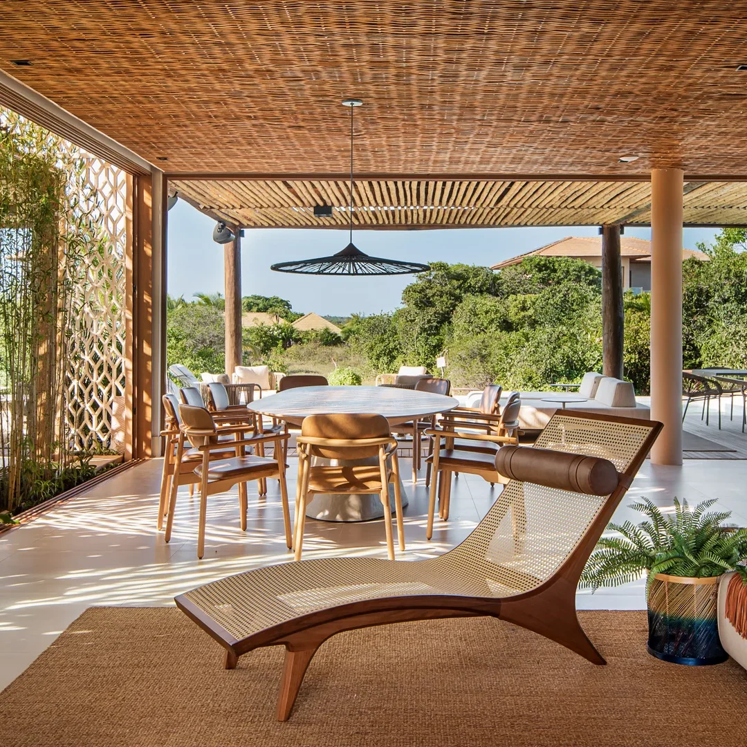 Com Toques de Cor Vibrante em Estilo Tropical - inspiração