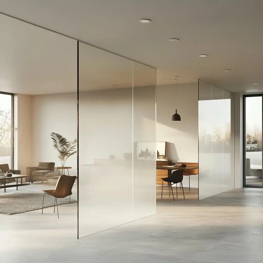 Em Biombos Divisórios com Molduras de Madeira Rústica - ideia