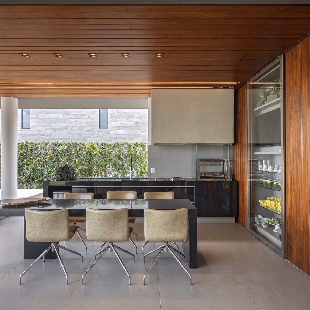 Funcionalidade Multifuncional: Bancada Gourmet Integrada - inspiração