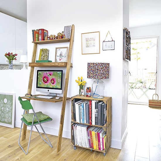 Home Office Funcional com Caixotes de Feira - inspiração