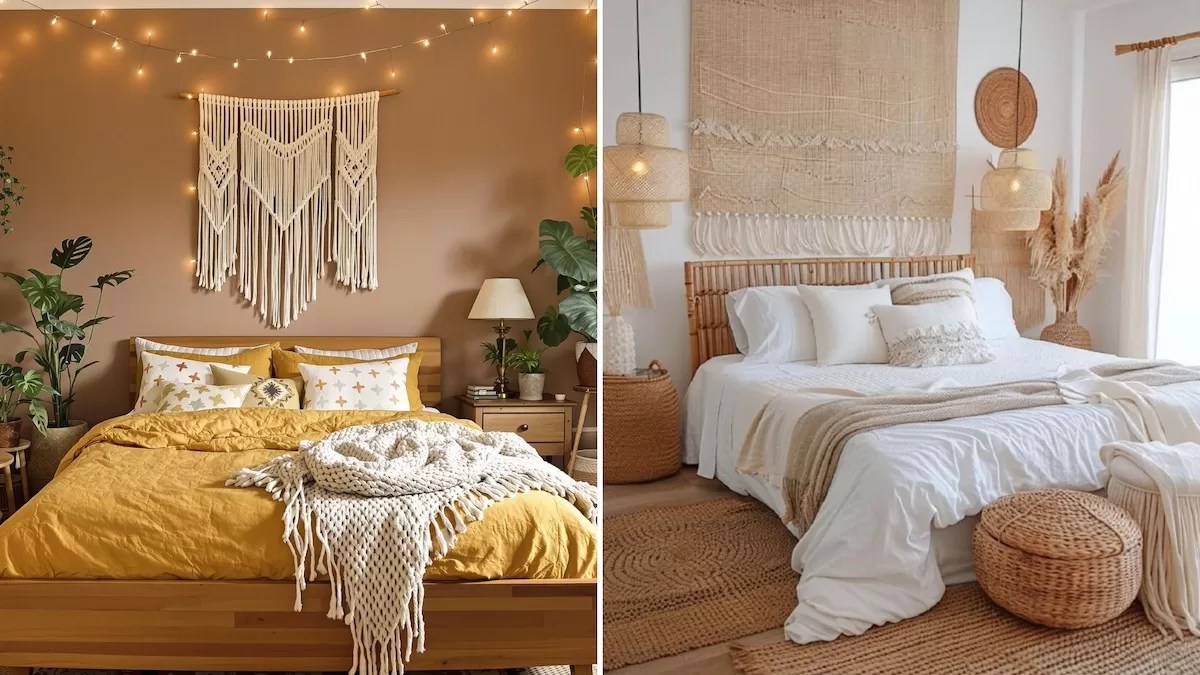 Cômoda com Detalhes em Macramê: Boho Chic Aconchegante - ideia